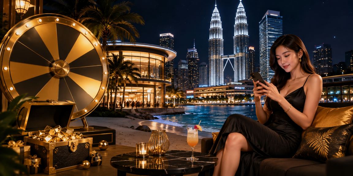 Undian bernasib baik dan ganjaran menarik untuk pemain dalam talian di Kuala Lumpur